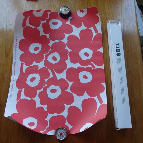 marimekko unikko poster flower 50 x 70 cm - Picture 3 of 11